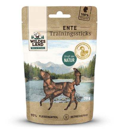 Wildes Land Trainingssticks Ente 70g