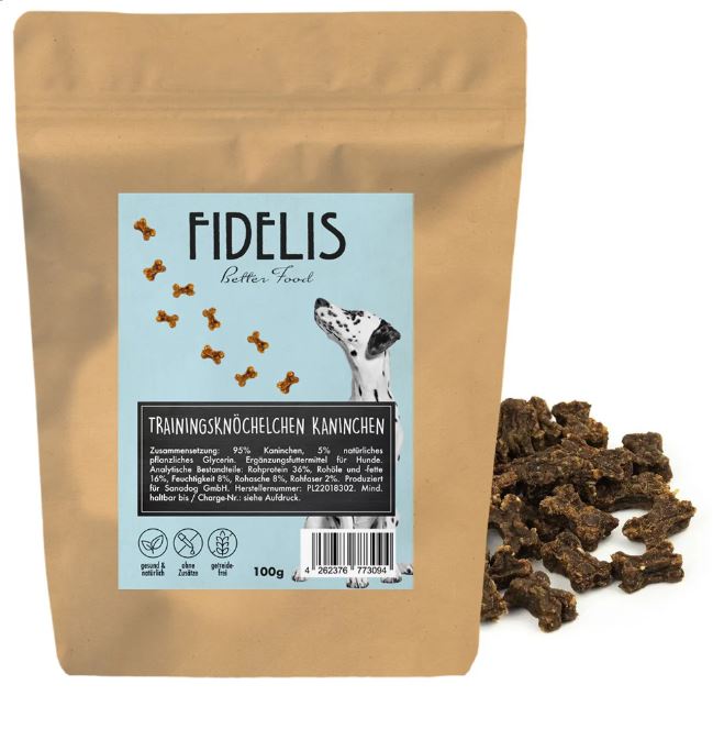 Fidelis / Sanadog Trainingsknöchelchen Kaninchen