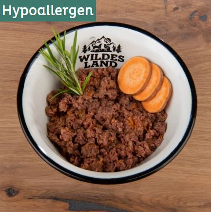 Classic Adult Pferd mit Süßkartoffeln, Wildkräutern und Distelöl