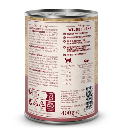 Classic Adult Rind mit Süsskartoffel